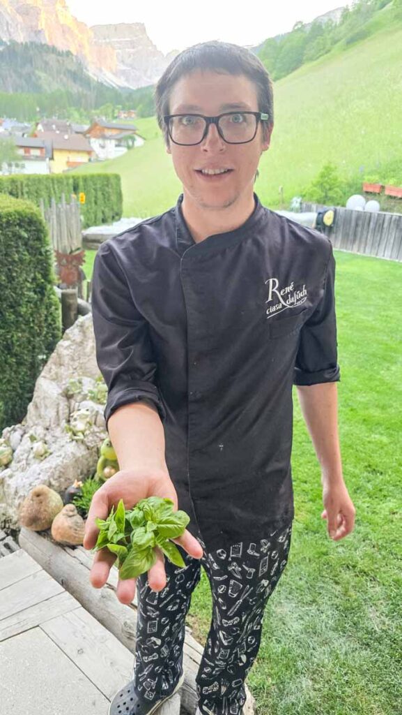 Renè, giovane chef a casa sua