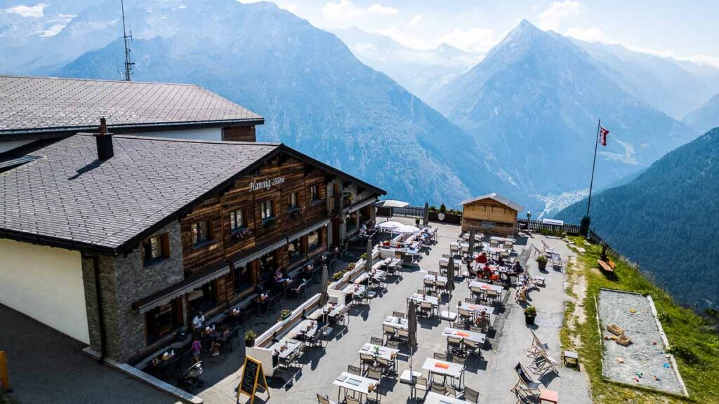 Il Bergrestaurant Hannig, Svizzera