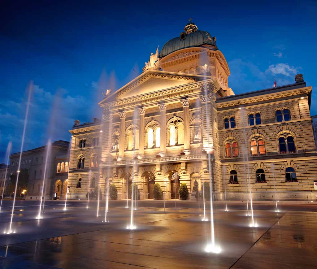 Il Parlamento Federale Svizzero a Berna