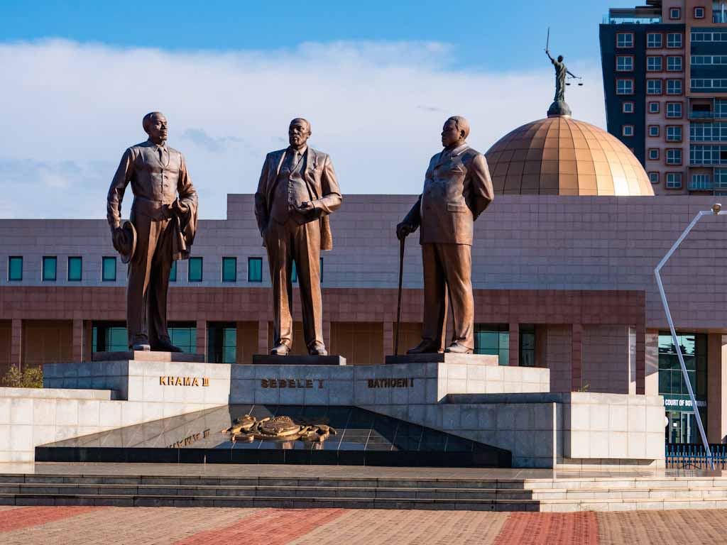 Botswana-Gaborone-monumento