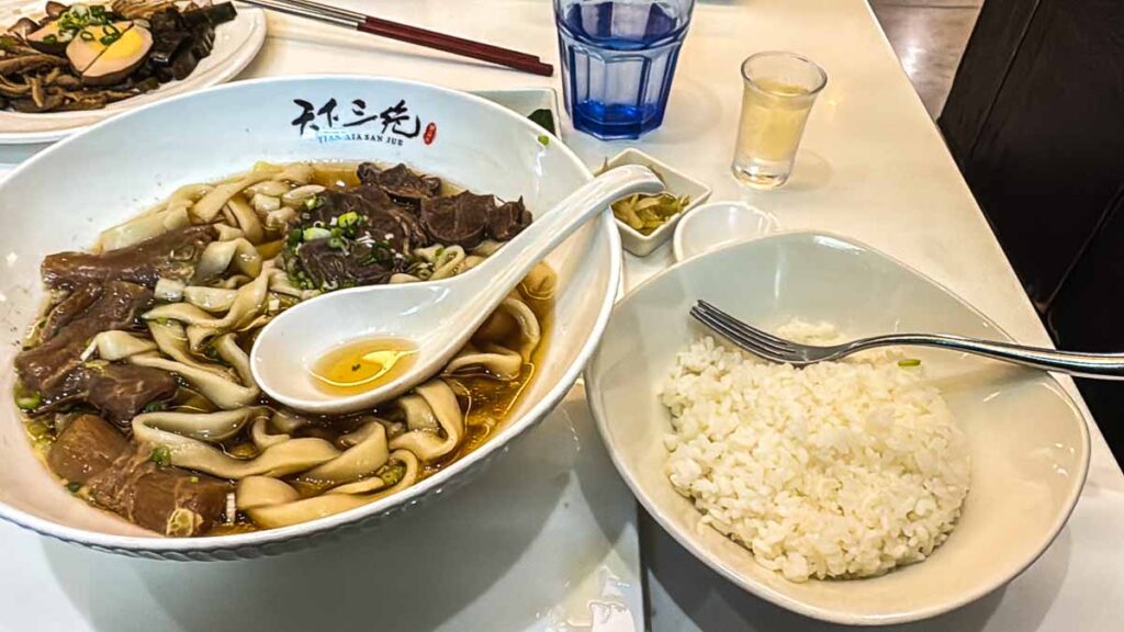 piatti della cucina tipica taiwanese