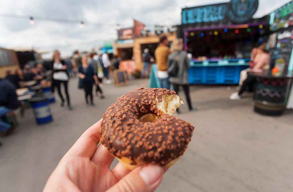 Una pausa golosa ai fari food stall dei mercatini vintage di Copenhaghen