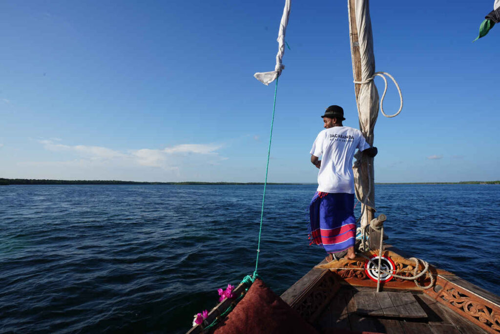 KENIA- WATAMU Navigazione lungo il Creek al tramonto con aperitivo