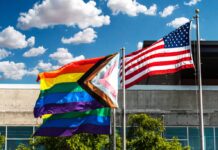 Arcobaleno su West Hollywood california-west-hollywood-comunità-lgtbq+
