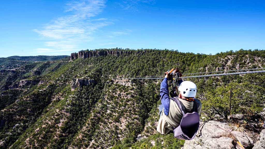 Messico-Chihuahua-zipline