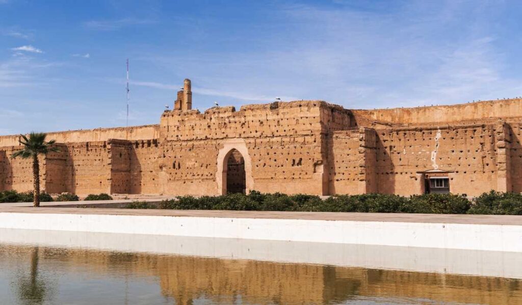 palazzo El-Badi, in arabo significa "l'incomparabile". La dimora risale al XVI° secolo e raccoglie grandi bellezze