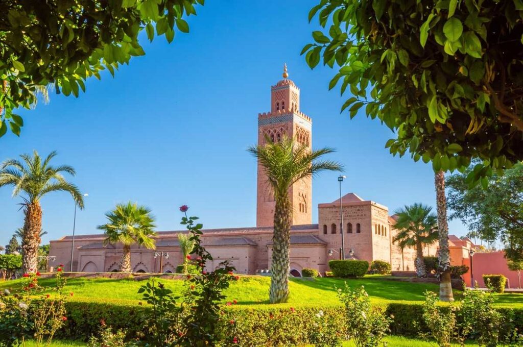 L'antico minareto della Moschea della Koutoubia risale al XII° secolo