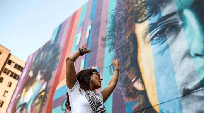 I ritmi del Minnesota Minneapolis_Bob_DylanMural