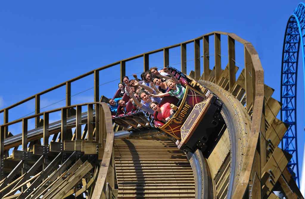 Un viaggio su discese mozzafiato all'Europa-Park