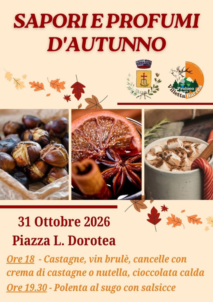 "Sapori e Profumi d'autunno" a Villetta Barrea