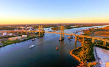 Passaporto per Alabama, Mississippi e Louisiana alabama-stati-uniti-mobile-ponte-sul-fiume