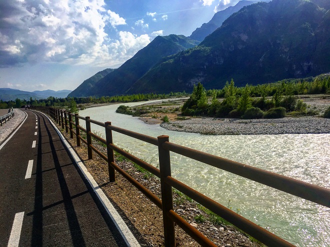 Ciclabile del Piave, Veneto