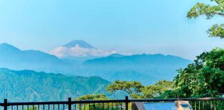 Giappone, alla scoperta del monte Takao e della “Città dei gelsi” panorama sul Monte Takao, Giappone