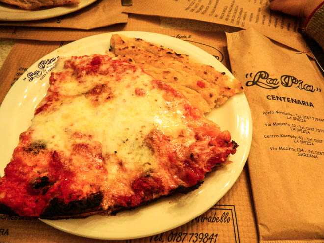 la Pizza alla Pia La Spezia ©Serena Borghesi