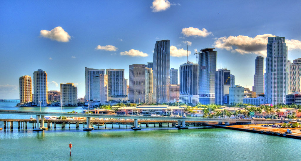 Skyline Miami, Florida