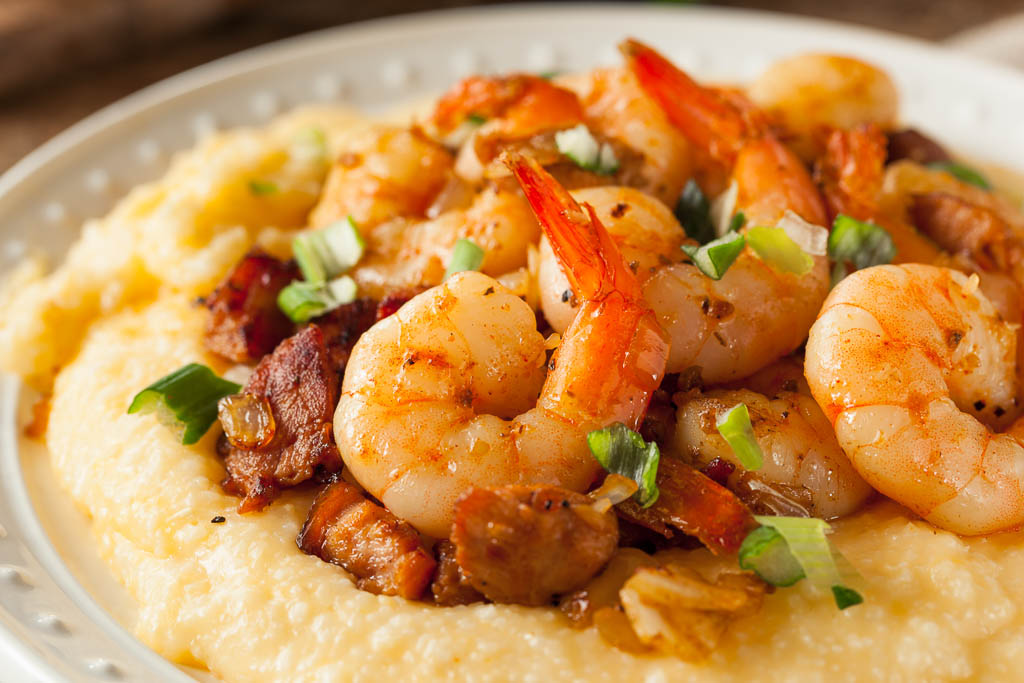 louisiana-cucina-tipica-gamberi-polenta-shrimp-and-grits