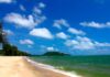 La spiaggia di Ban Krut, 12 chilometri di sabbia chiara e palme, Thailandia