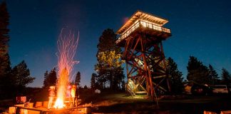 Usa, dormire nella natura nelle torri antincendio