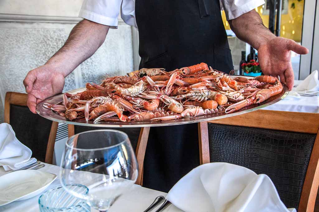 croazia-quarnero-opatija-abbazia-scampi